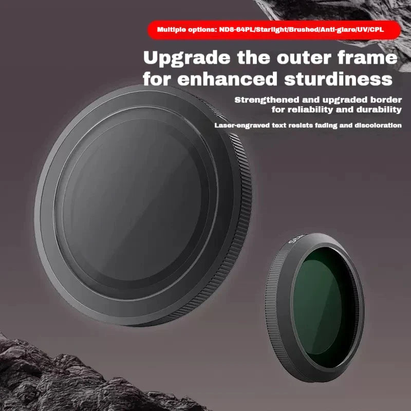 JSR ND4–ND64 Optical Glass ND Filters for Insta360 GO 3S