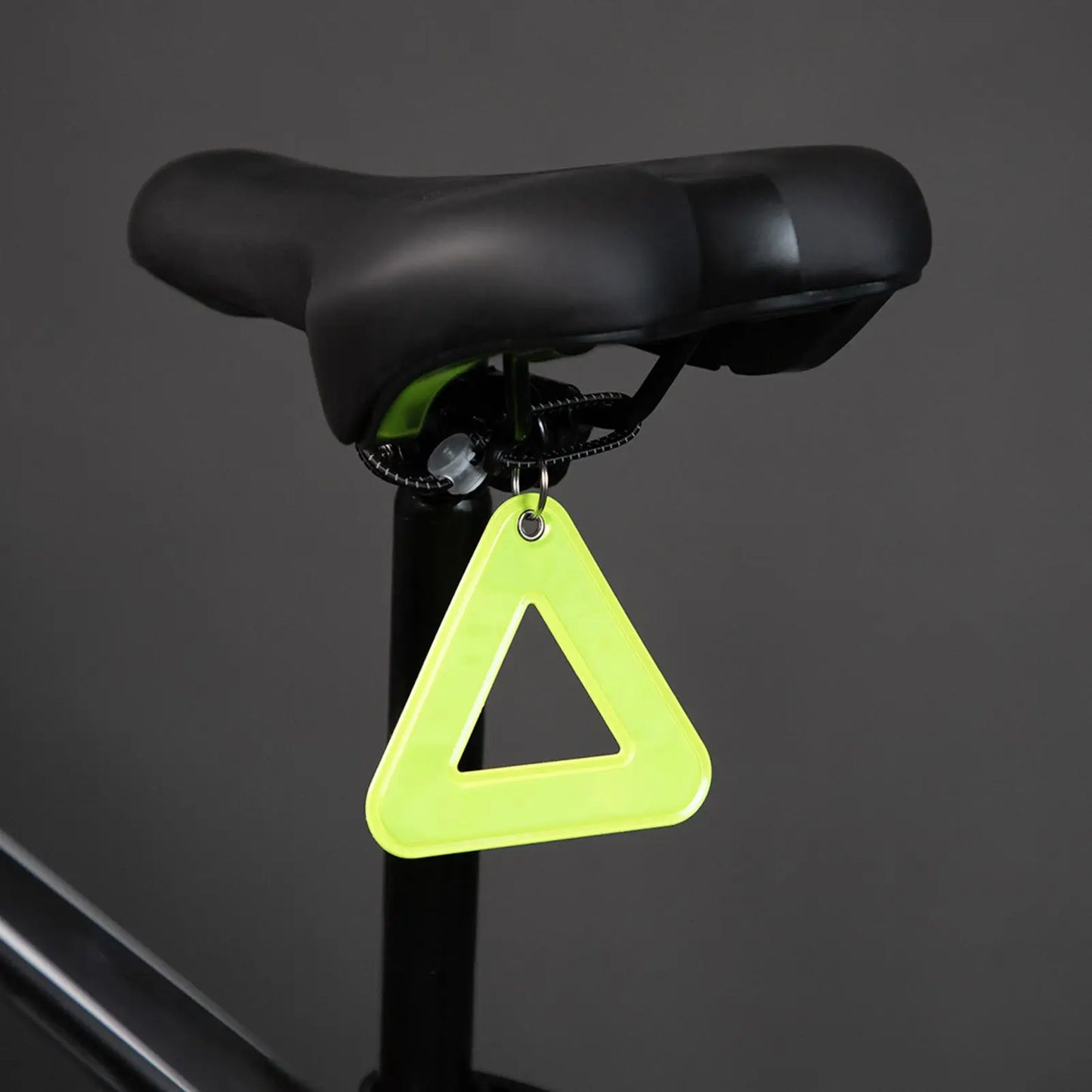 Triangle Reflective Pendants High Visibility Safety Reflector Bike Gear for Night Running Hiking Camping Outdoor Commuting Peaceful Pleasures Health and Wellness