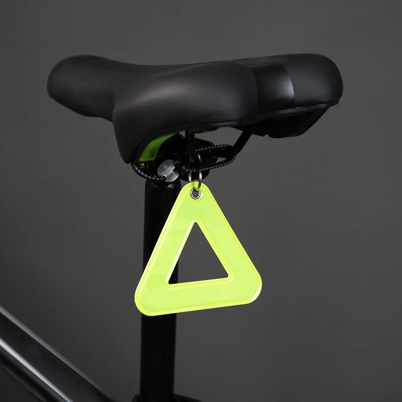 Triangle Reflective Pendants High Visibility Safety Reflector Bike Gear for Night Running Hiking Camping Outdoor Commuting Peaceful Pleasures Health and Wellness
