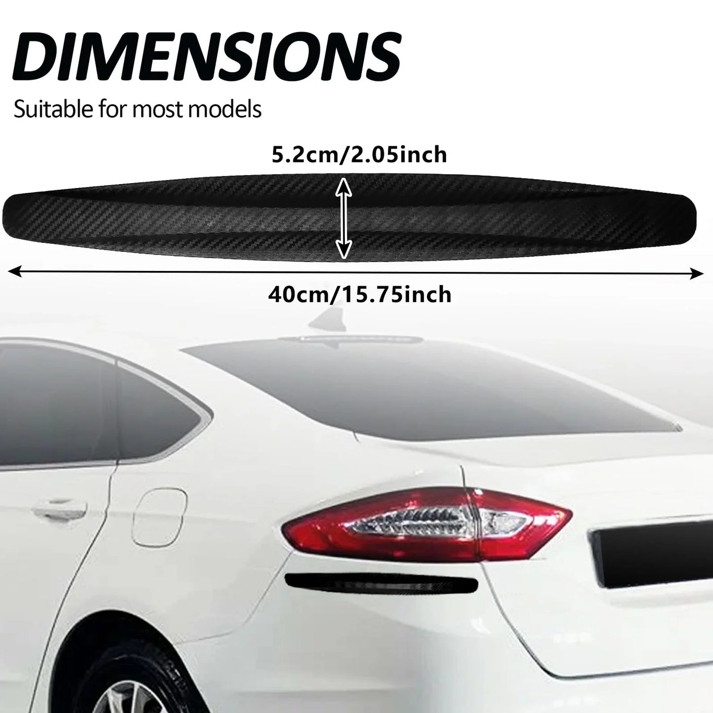 Rubber Bumper Guard Strip – Anti-Scratch Protector for Cars & SUVs