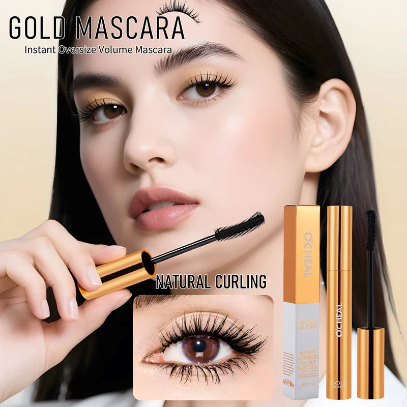 O'CHEAL 3D Silk Black Mascara – Volumizing, Curling & Waterproof