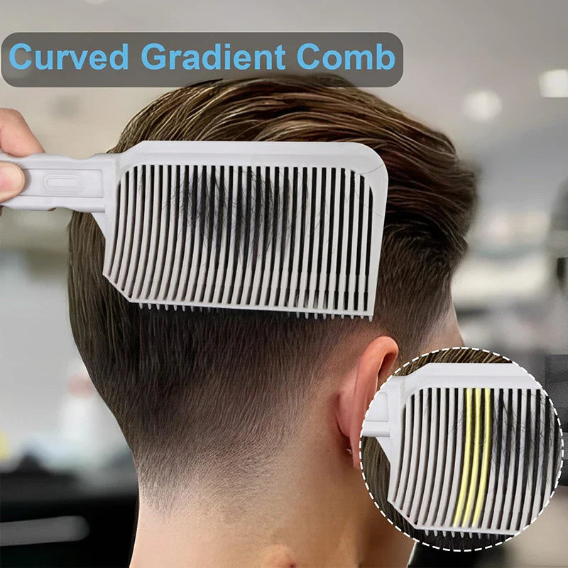 Professional Barber Fading Comb – Heat Resistant Flat Top Tool