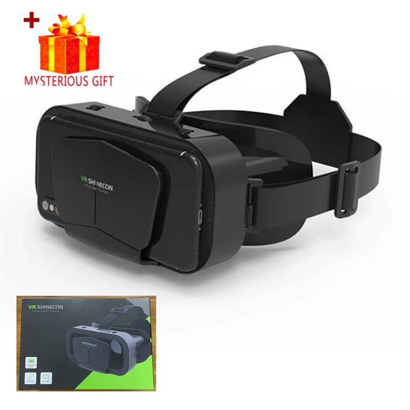 3D VR Headset Goggles for iOS & Android Smartphones | 110° FOV