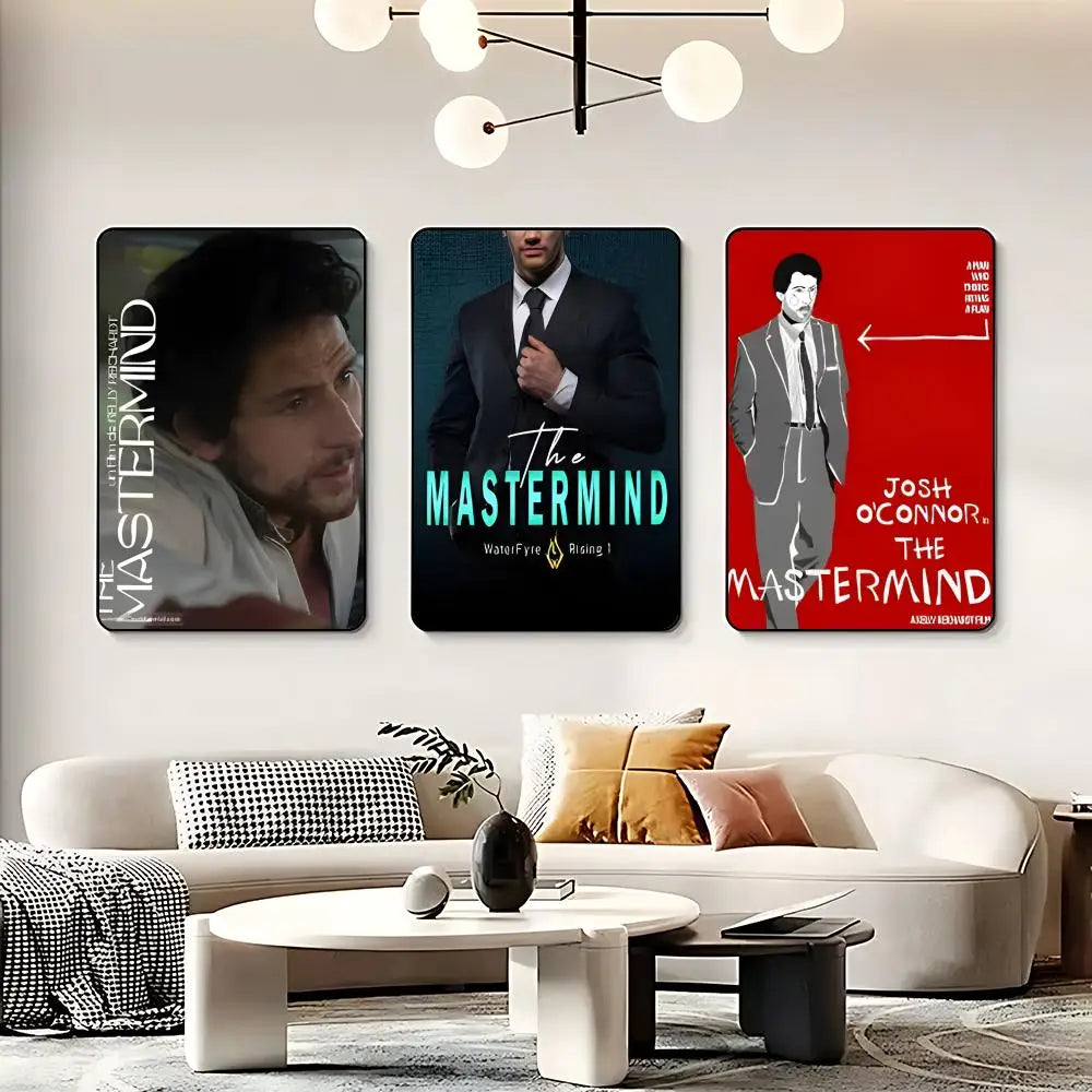 Movie T-The Mastermind Poster HD Self Adhesive Waterproof Wall Art Ideal for Home Office Dorm Bedroom Great Gift Peaceful Pleasures Health and Wellness