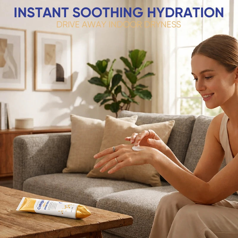 Collagen Hand Cream Hands Skin Friming skincare Moisturizing Brightening Hydrating Hands Creams Non-greasy Hand Skin Care New Peaceful Pleasures Health and Wellness