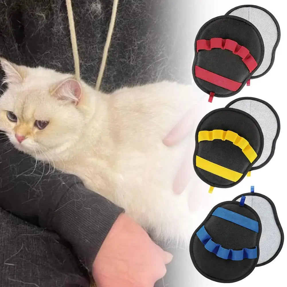 Silicone Pet Grooming Gloves – Dog & Cat Hair Removal Mitt