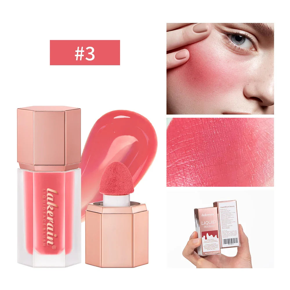 Lakerain Liquid Blush – Waterproof Matte Velvet, 6 Shades