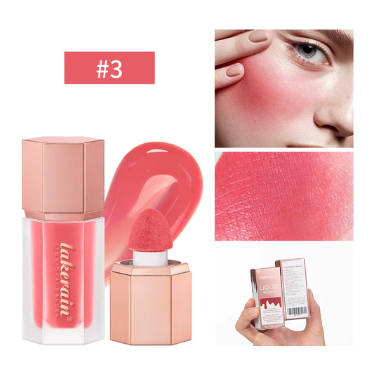 Lakerain Liquid Blush – Waterproof Matte Velvet, 6 Shades Liquid Blush Oasis Select