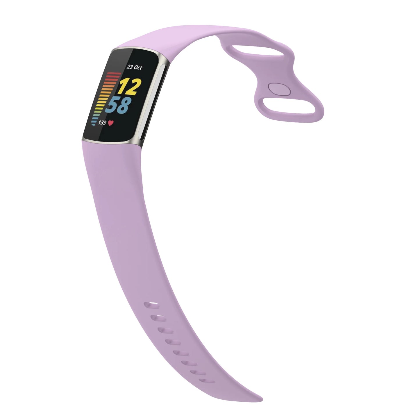 Silicone Sport Band for Fitbit Charge 5 & 6 Replacement Strap Peaceful Pleasures Health and Wellness