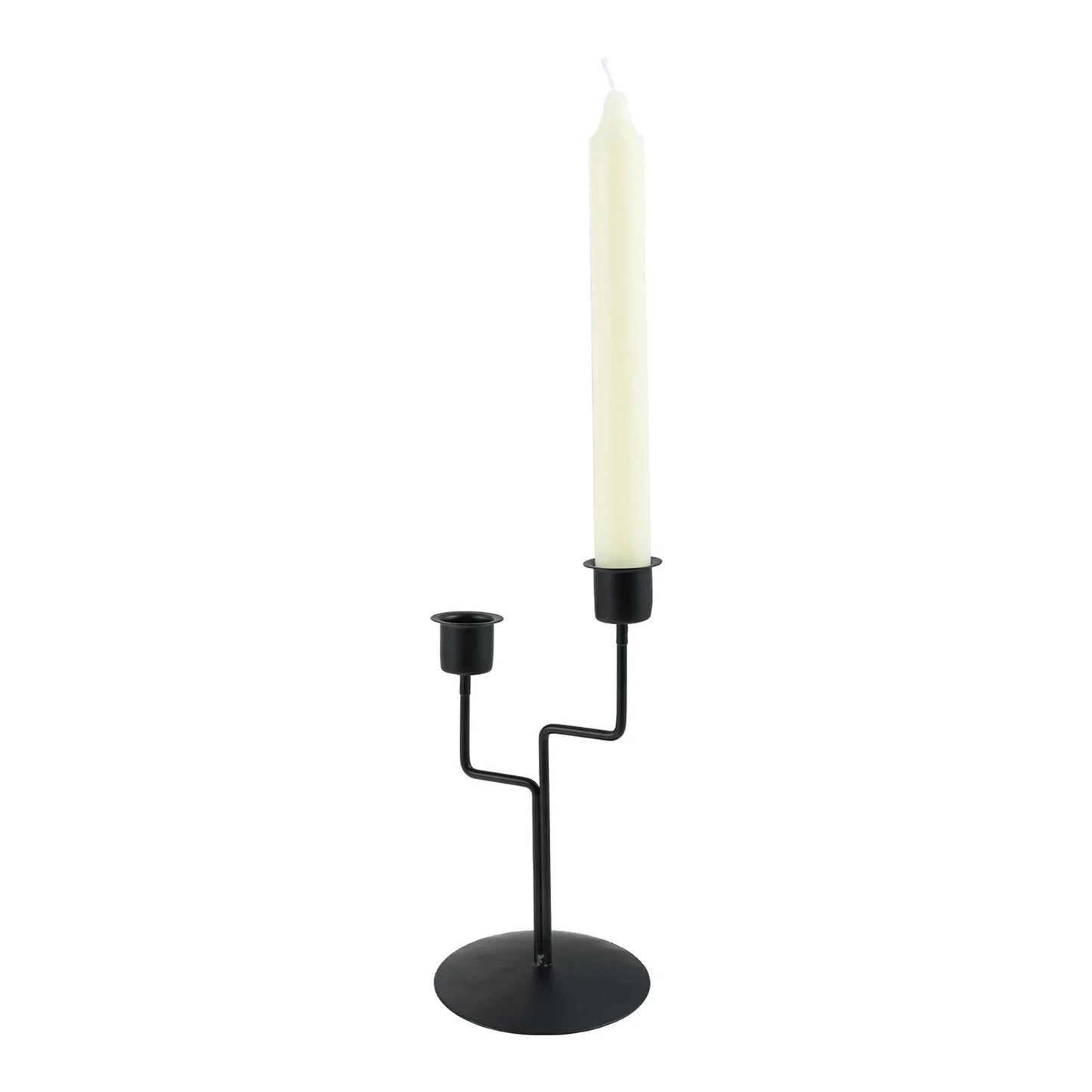 Gold 2-Head Tree Branch Candlestick | Nordic Iron Candle Holder