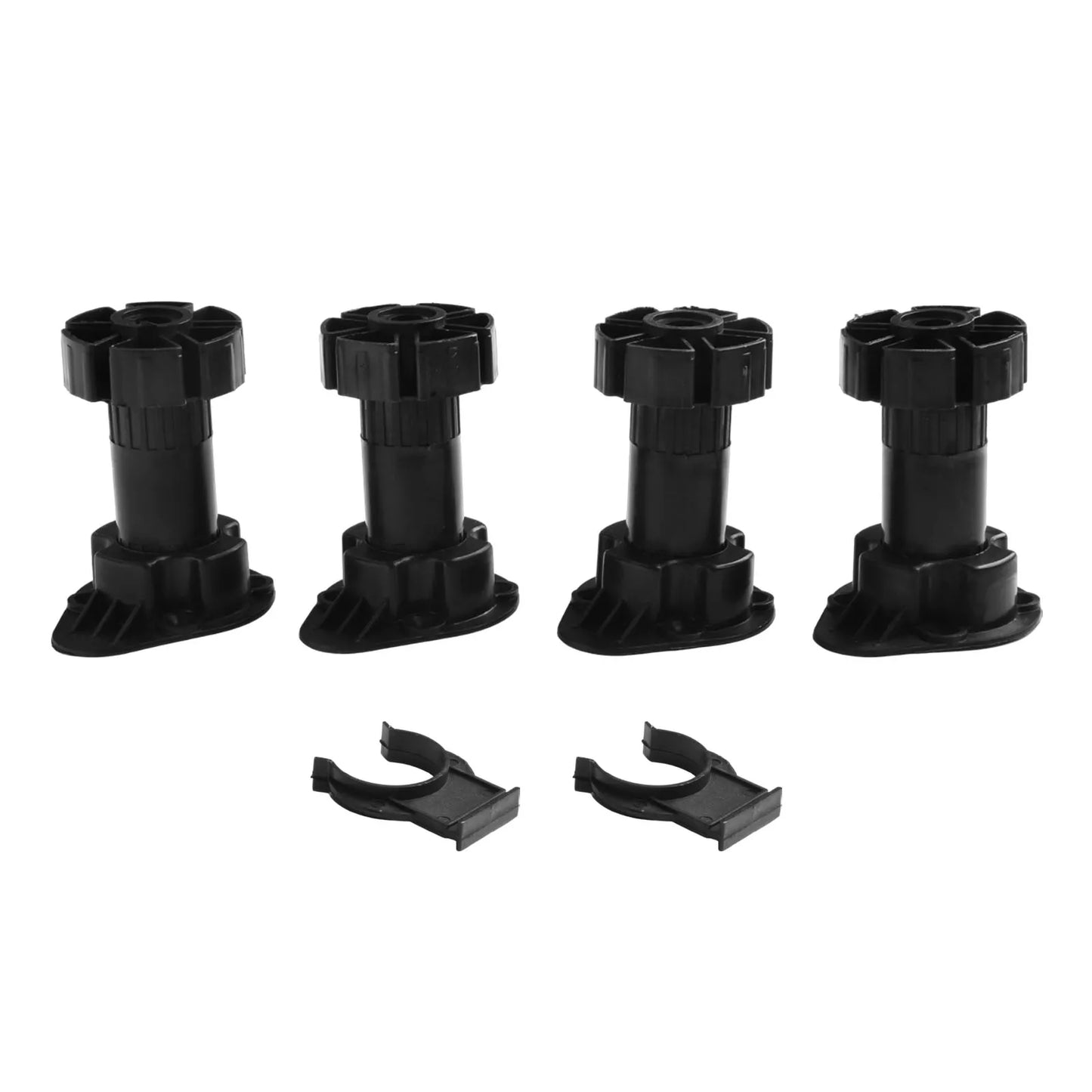 Adjustable Furniture Feet Stand Cabinet Table Sofa Bottom Load