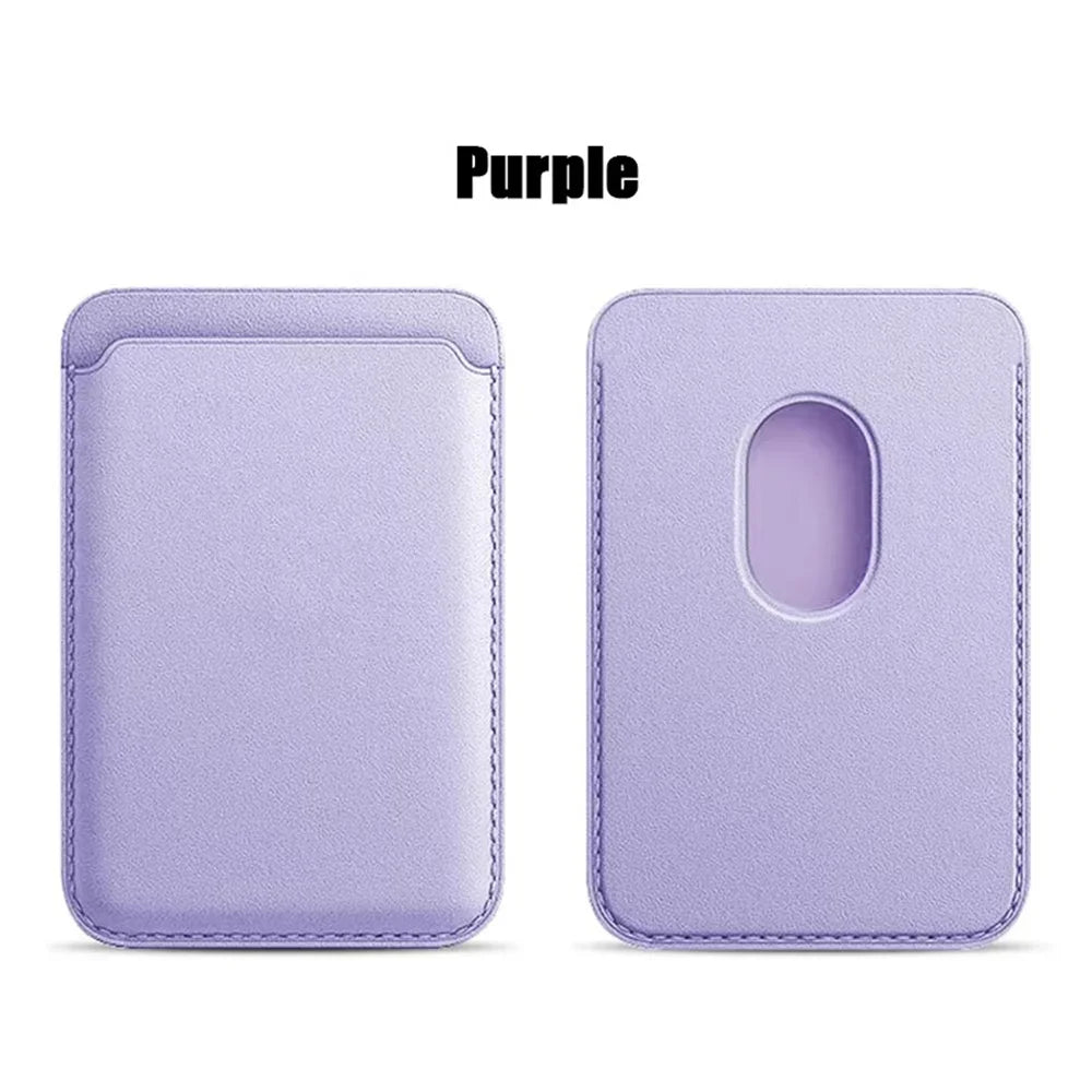 MagSafe Leather Wallet Case Card Holder Stand – iPhone 15/14/13
