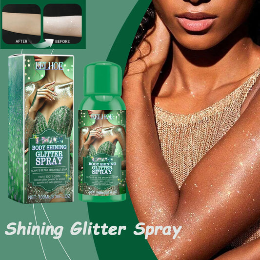 Glitter Highlighter Spray – Hair, Body & Clothes | 100ml