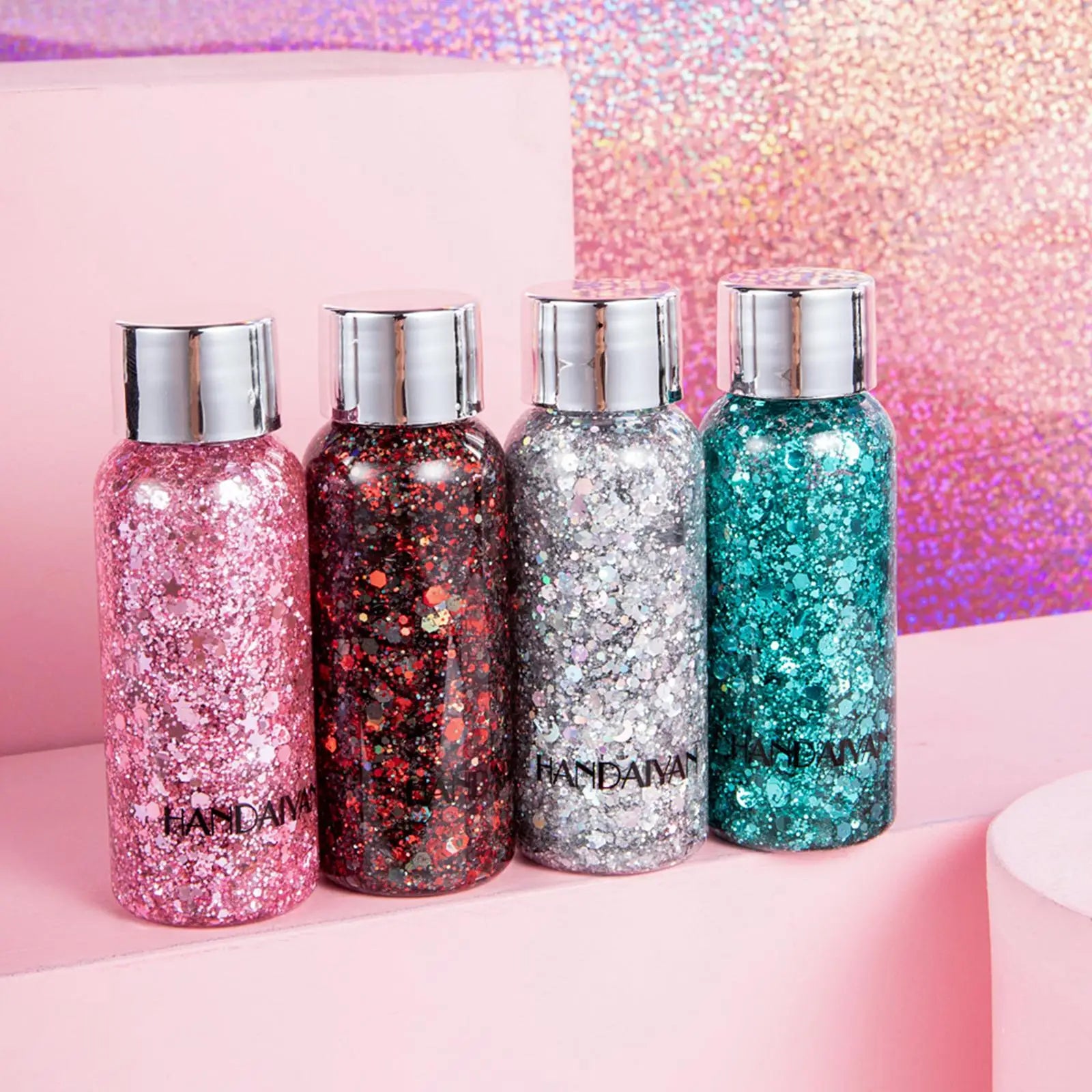 Glitter Body Lotion with Shimmering Gel for All Occasions Peaceful Pleasures Health and Wellness
