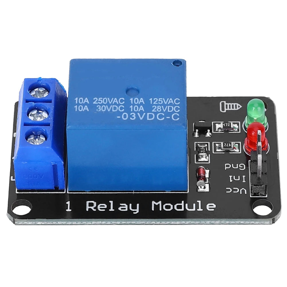 3 3V 1 Relay Module Device Electronic Control Accessories Without