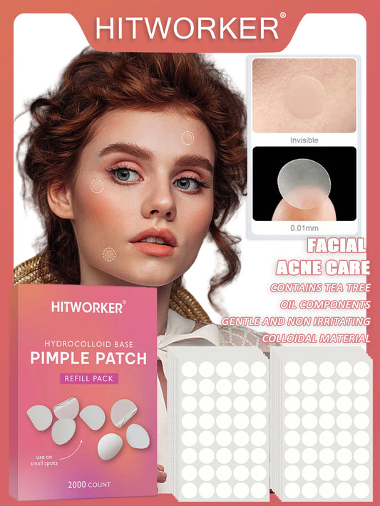 Hydrocolloid Acne Patches – Invisible & Waterproof | All Skin Types Acne Patch Set Peaceful Pleasures Health and Wellness