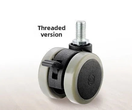 1.5" Soft Mute Office Chair Caster Replacement Wheels | Heavy Duty