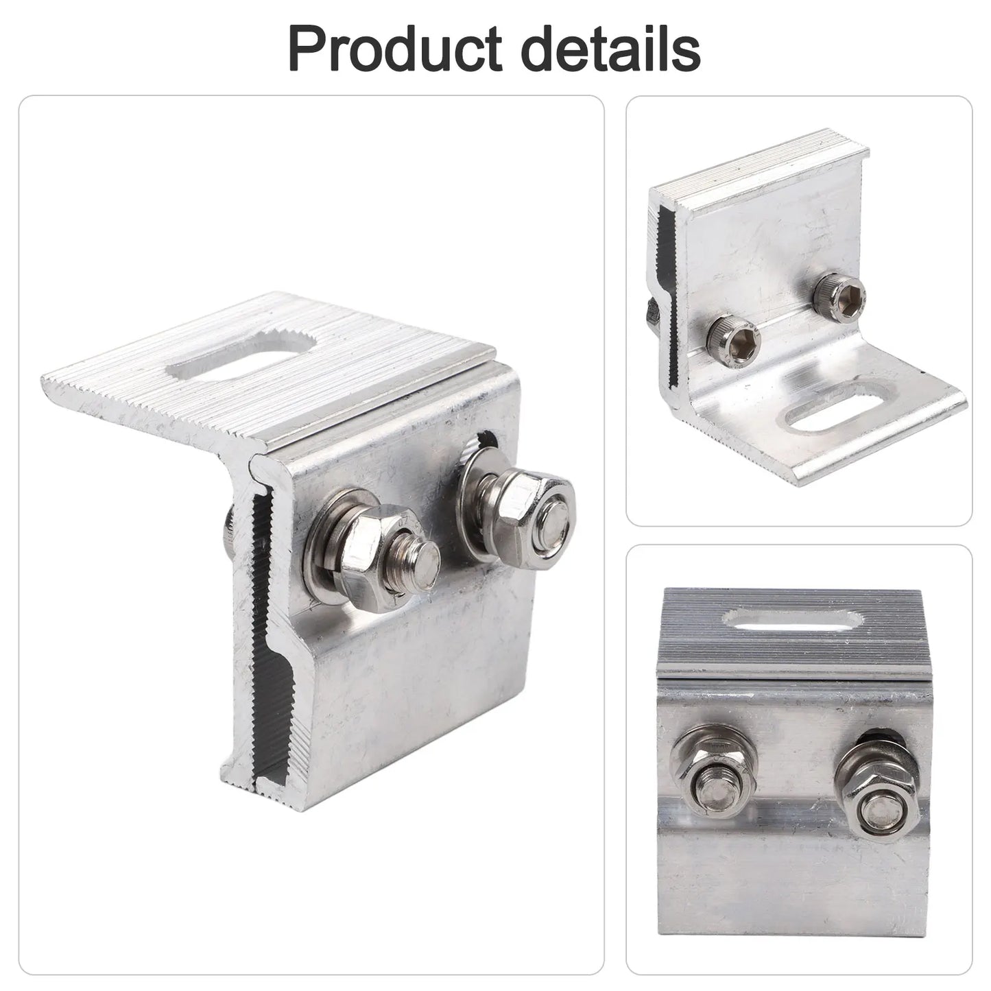 1 Roof Clamps Standing Seam Clamp Sheet Mounting Portable Solar PV