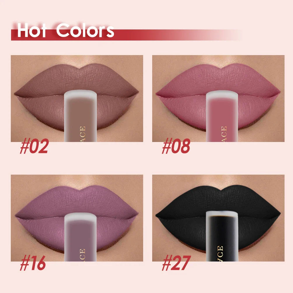 QiBest Matte Liquid Lipstick – Waterproof Long-Lasting Lip Gloss