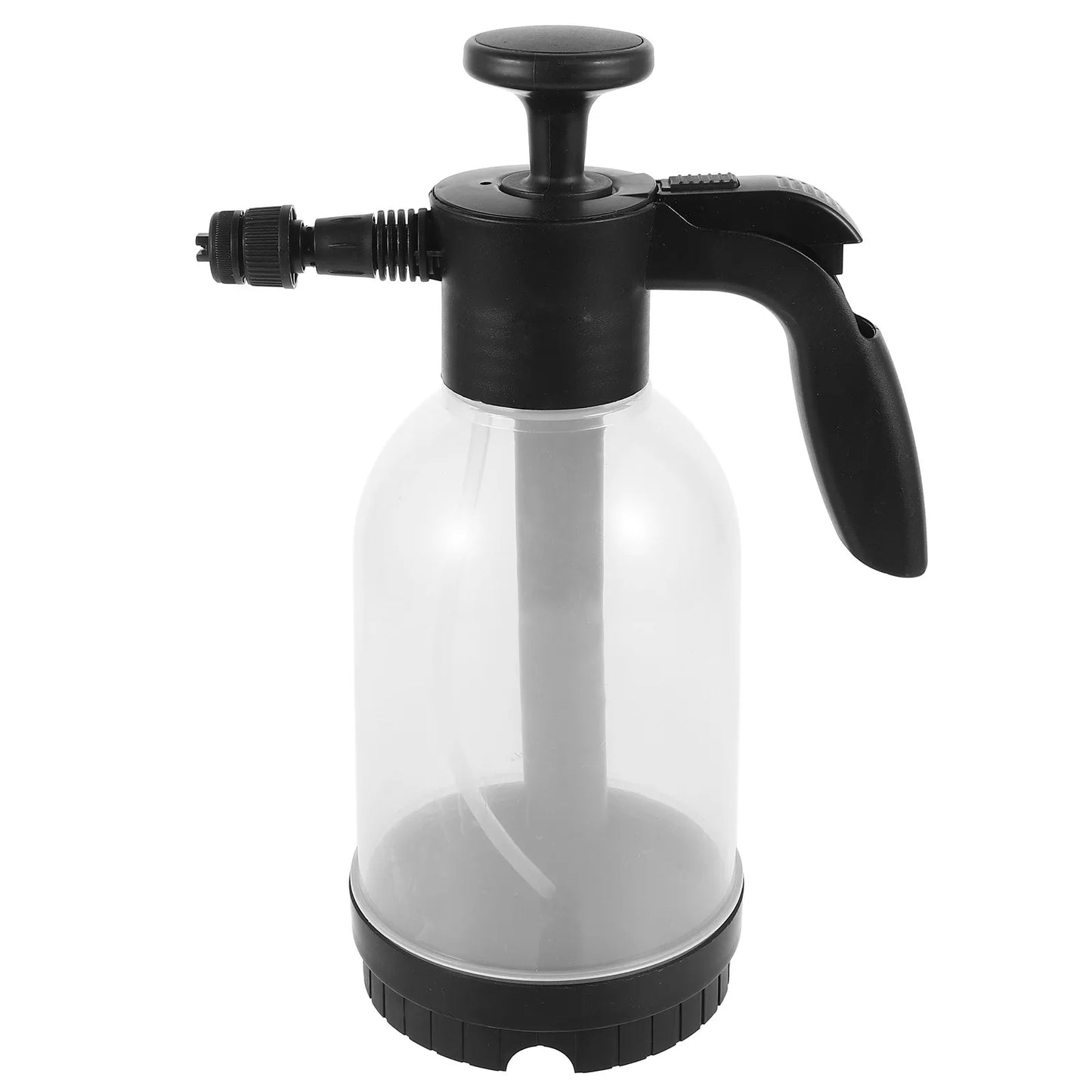 2L Foam Pump Sprayer Manual Pressure Hand Pump Foam Sprayer Car Washing Garden Use Portable Hand Washing Bottle High Pressure Peaceful Pleasures Health and Wellness