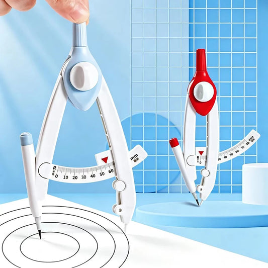 Reading Compass Students Aesthetic Exam Drawing Tool Math Built-in Peaceful Pleasures Health and Wellness