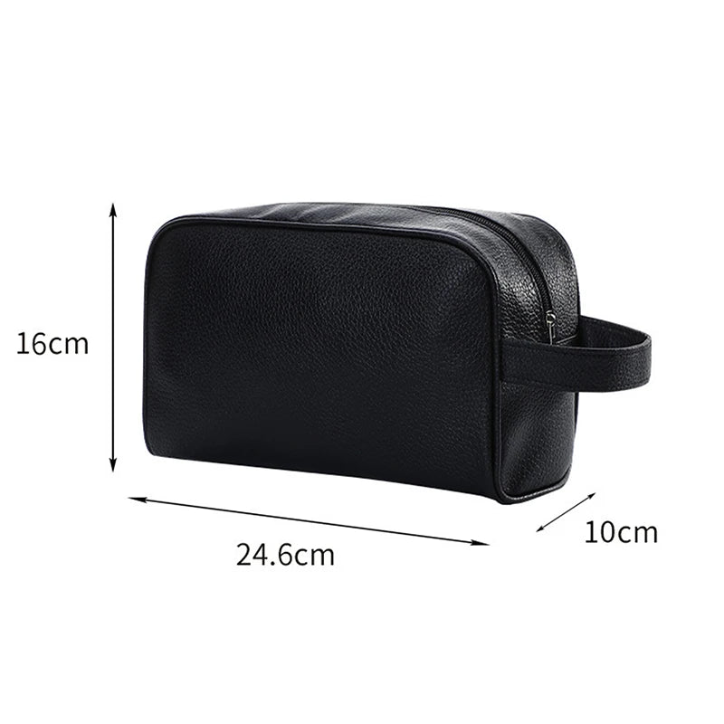 Cosmetic Bags Women Fashion Solid Color Handheld Wash Makeup Bag Ladies Portable Travel Storage Lipstick Organiser Bags Peaceful Pleasures Health and Wellness