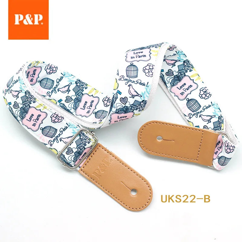 Ukulele Strap Small Fresh Cartoon Musical Instrument Accessories