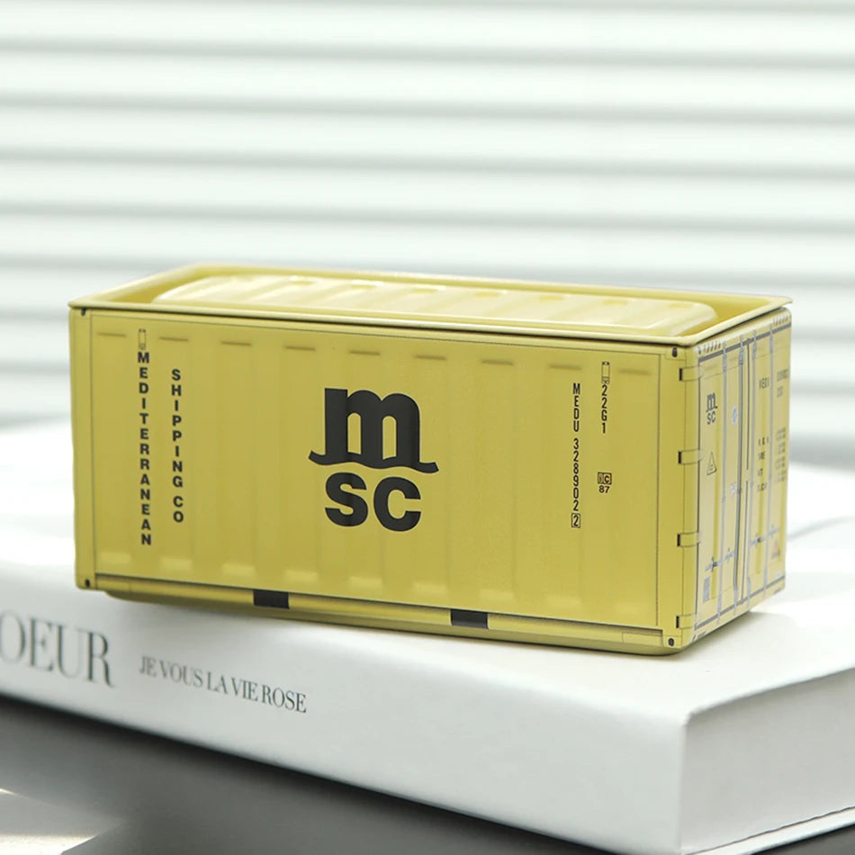 Mini Iron Storage Box Creative Decoration Collect Small Item