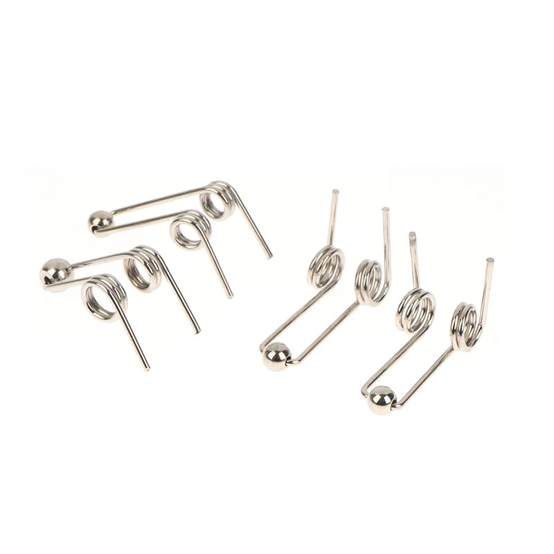 2Pcs Wire Diameter 1.2mm Curling Iron Replacement Double Return Torsion Spring Hair Curling Rod Accessories Peaceful Pleasures Health and Wellness
