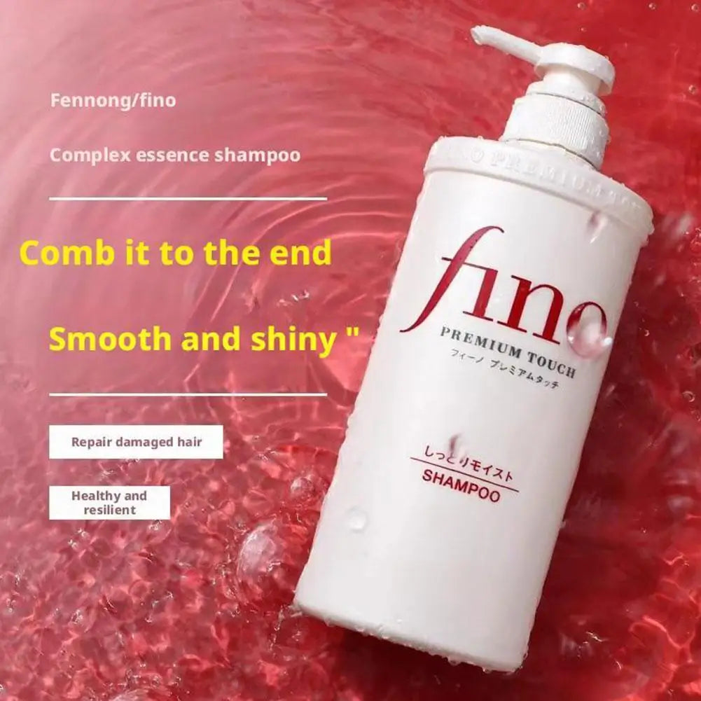 Fino Shampoo Conditioner 550ml Oil Control Volumizing Smooth Hair Mask Repair Dry Damaged Hair Moisturizing Nourishing Treatment Peaceful Pleasures Health and Wellness