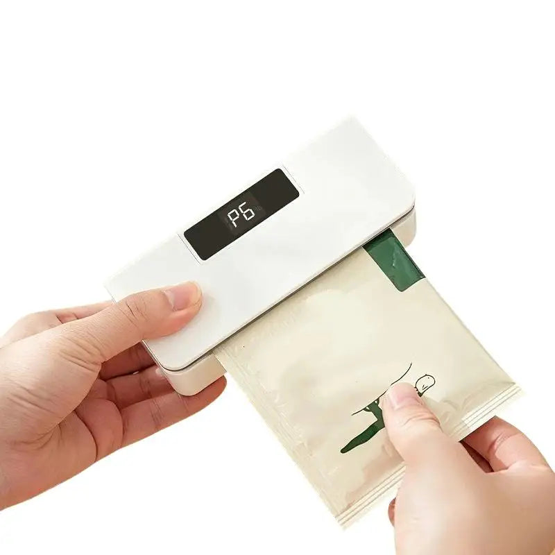 2-in-1 Portable USB Rechargeable Heat Bag Sealer & Cutter Heat Bag Sealer Peaceful Pleasures Health and Wellness