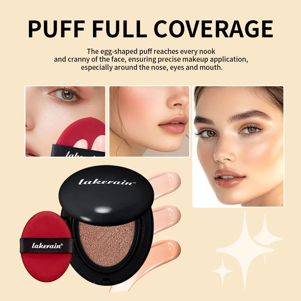 Mask Fit Cushion Foundation Natural Moisturizing Concealer Whitening Oil-control Women Base Long-lasting Makeup Korean Cosmetics Peaceful Pleasures Health and Wellness
