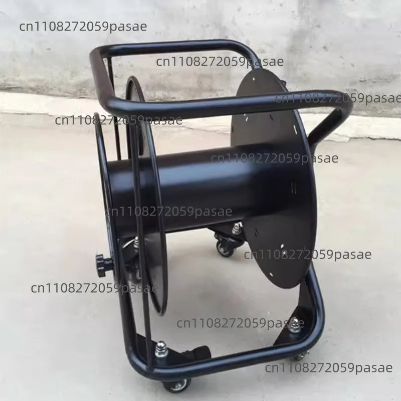 Heavy Duty Hand Push Cable Reel – Thickened Engineering Drum