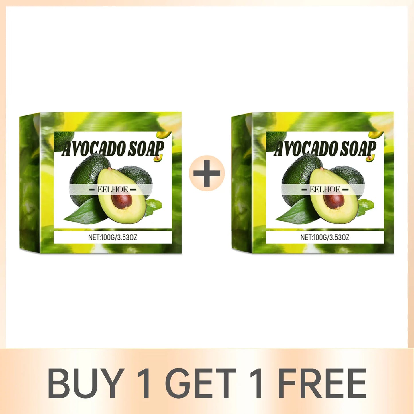 Eelhoe Avocado Soap – Moisturizing, Deep Cleansing Body Bar
