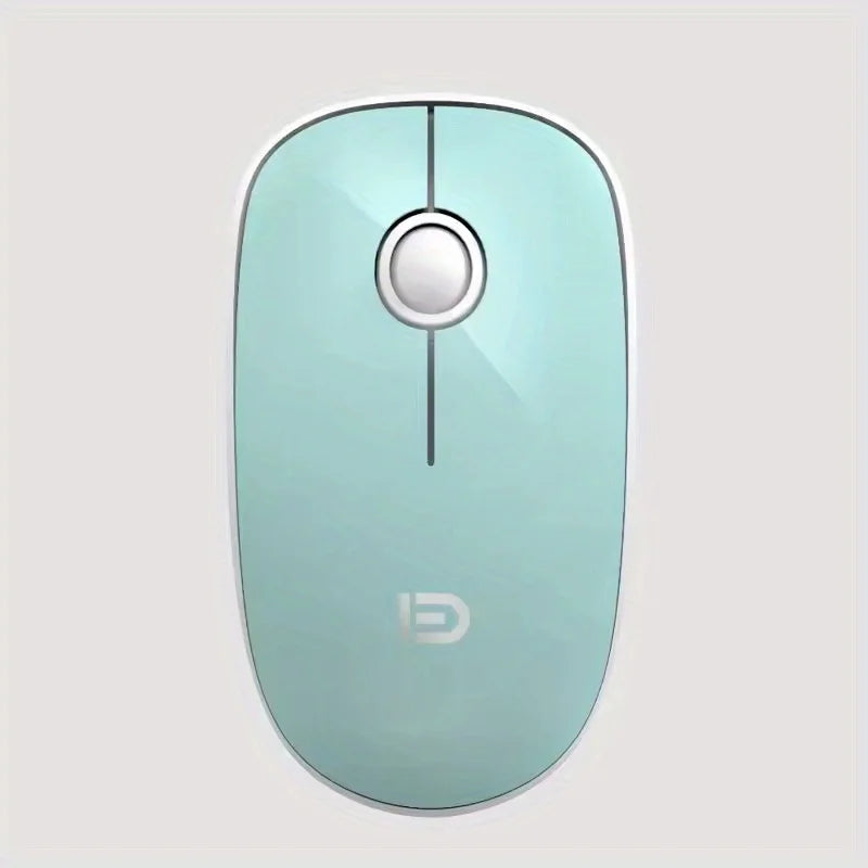 New Wireless Mouse silent mouse 2.4g portable Compatible with Multiple System Mice, Simple Design Mouse Computer & Accessories Peaceful Pleasures Health and Wellness Green