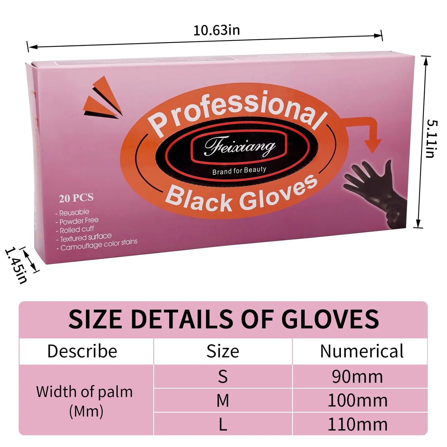 Professional Rubber Hair Dyeing Gloves Brush Set DIY Hair Styling Tool Anti skid Hair Dying Gloves Barber Hairdressing Supplies Peaceful Pleasures Health and Wellness