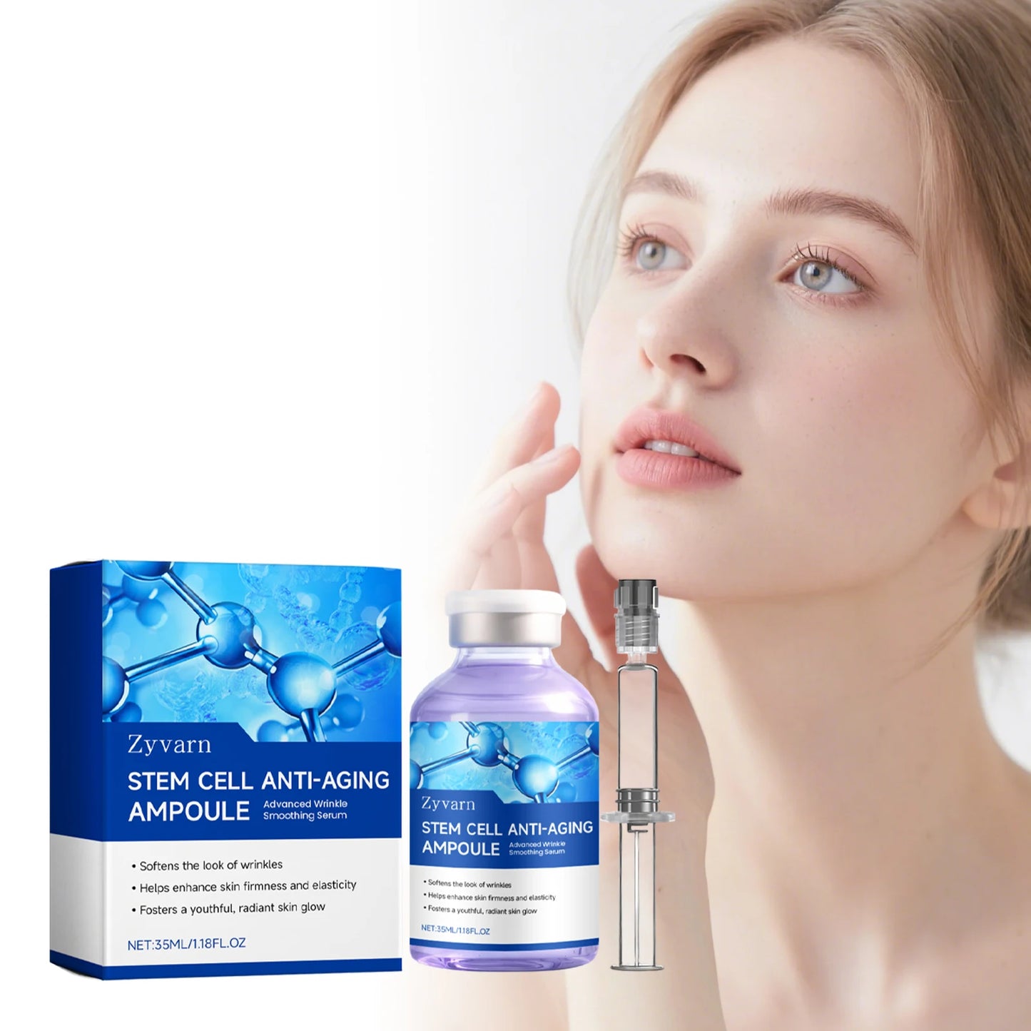 Ampoule Face Serum – Moisturizing Radiant Glow Essence