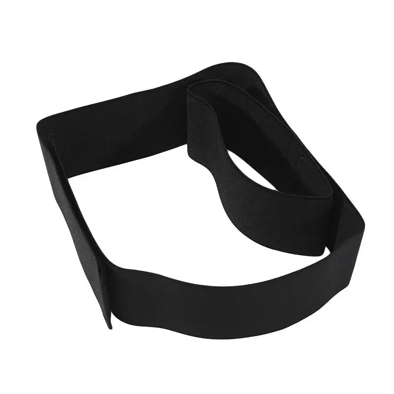 Golf Swing Training Aid Arm Posture Corrector Belt Swing Gesture Correction Band for Beginner Adjustable Elastic Peaceful Pleasures Health and Wellness Black