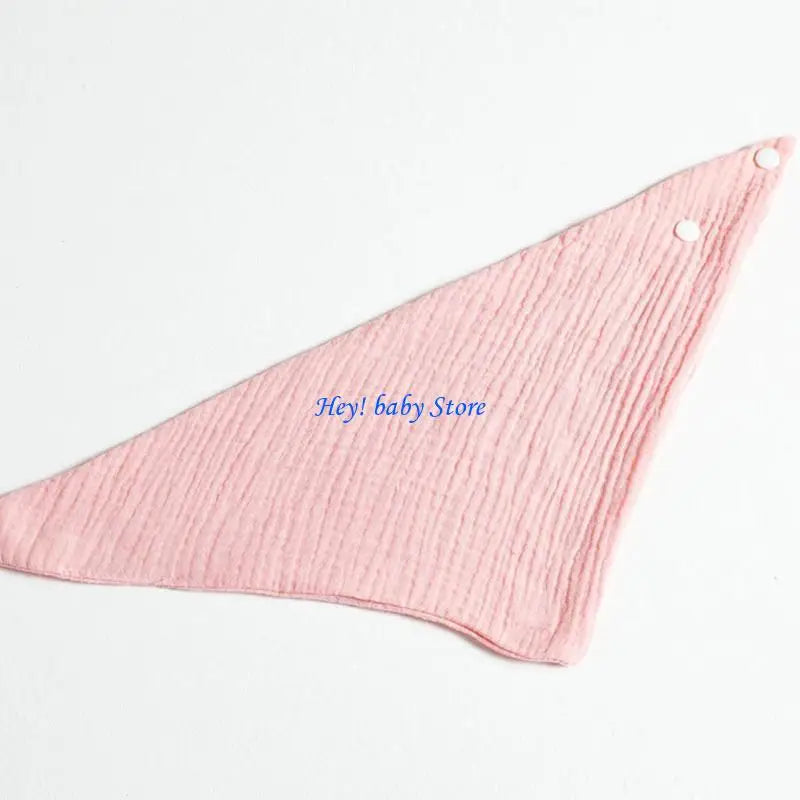 3-Pack Baby Bandana Drool Bibs | Soft Cotton Triangle Scarves