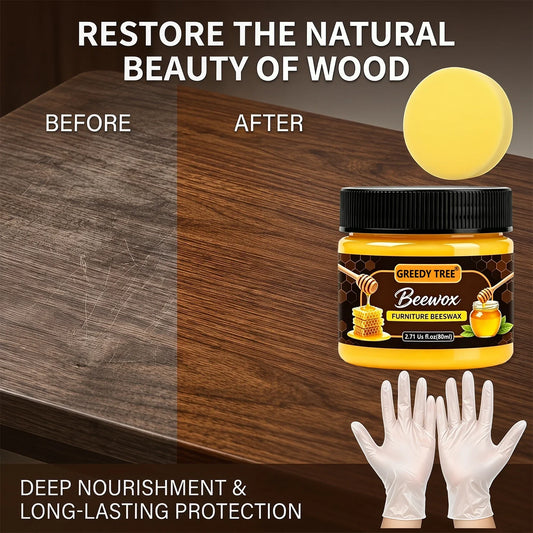 Beeswax Rosewood Furniture Polish & Wood Floor Care Oil 80g Furniture Wood Polish Oasis Select
