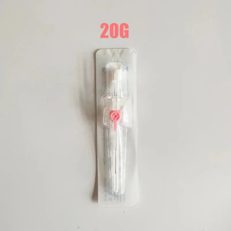 Sterile IV Cannula with Port & Wings 10–50pcs | 14G–24G Catheters