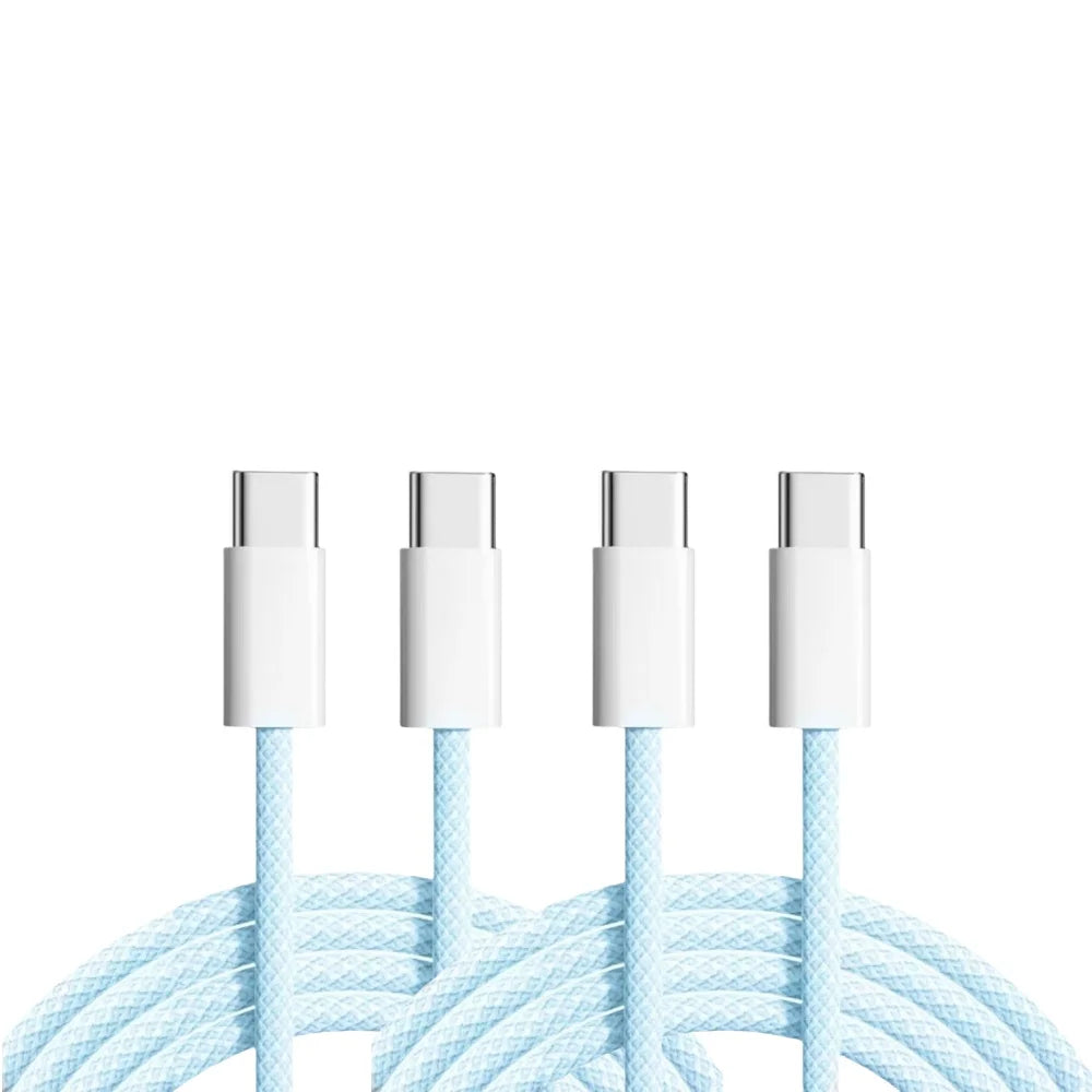 PD 60W USB-C to USB-C Fast Charging Cable | 1–3 Pack