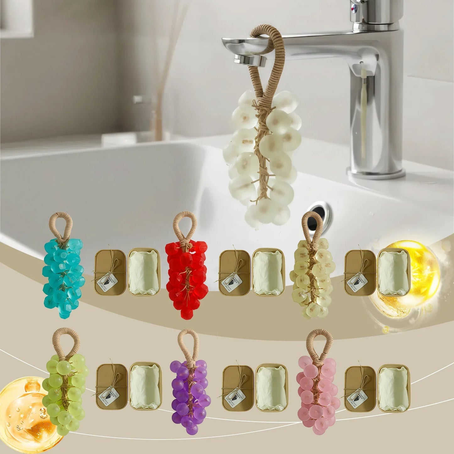 Crystal Grape Handmade Soap – Cleansing, Brightening & Moisturizing