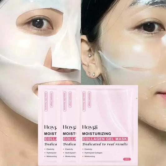 Hoygi Bio Collagen Hydro-Gel Face Mask – Firm & Brighten Collagen Face Mask Oasis Select