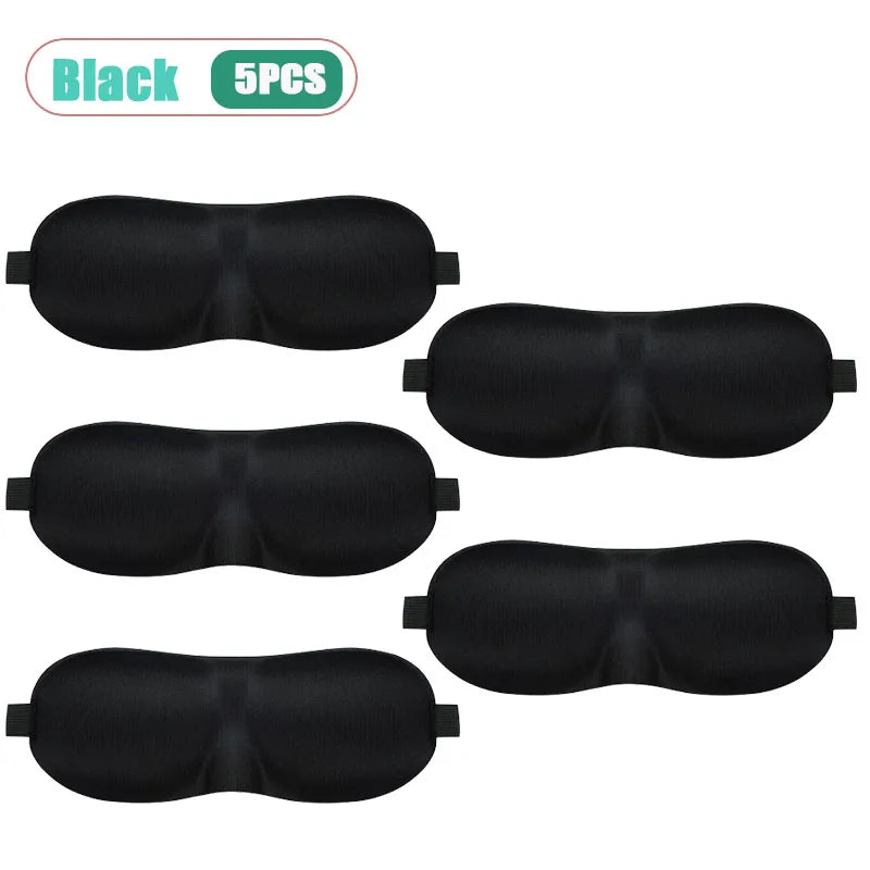 3D Memory Foam Sleep Mask | Light Blocking & Adjustable