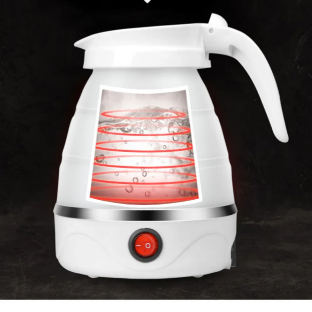 600ml Foldable Electric Travel Kettle | Portable Water Boiler