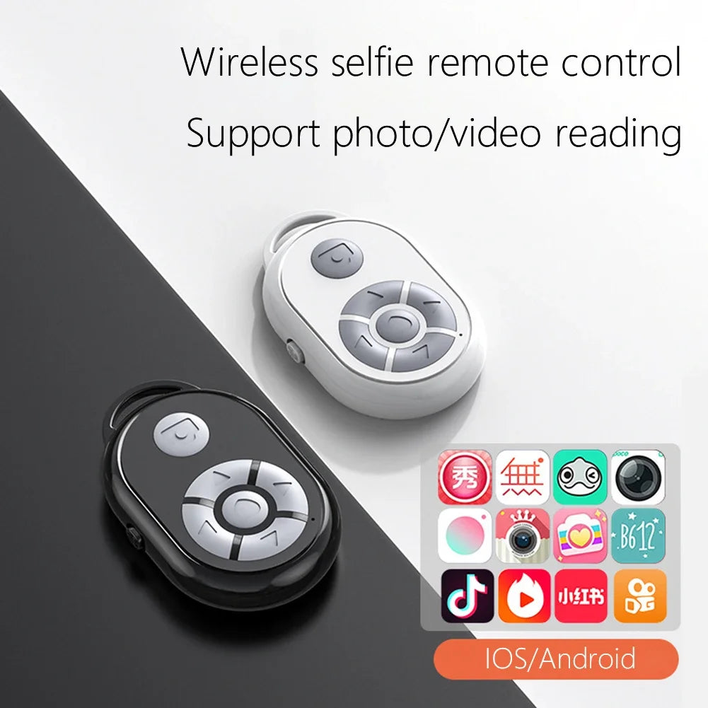 Bluetooth Remote Shutter & Page Turner for iPhone Android