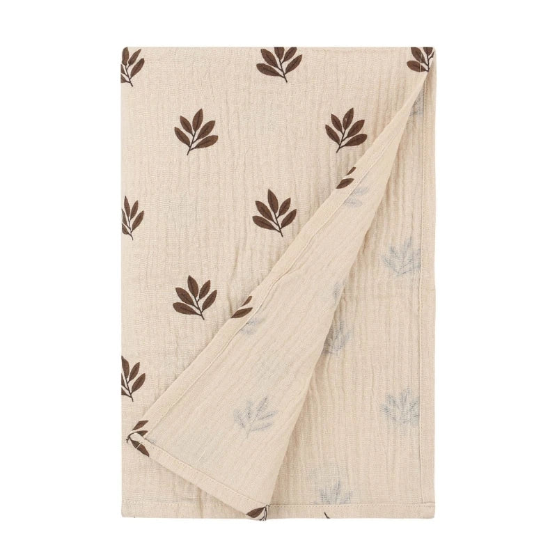 Baby Swaddle Wrap Blanket | Soft Floral Cotton, Newborn