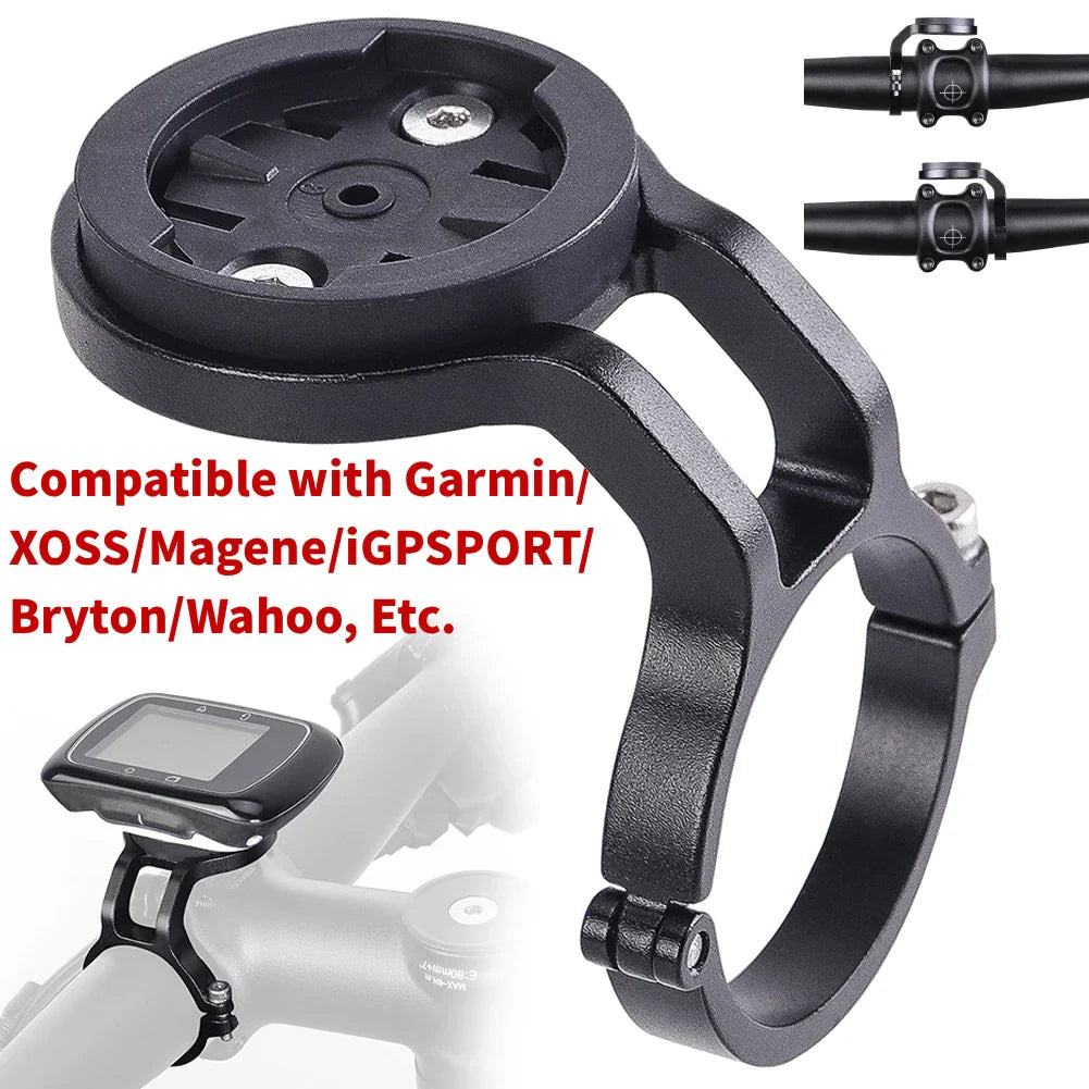 Aluminum Bike Computer Mount for Garmin, Wahoo & Bryton