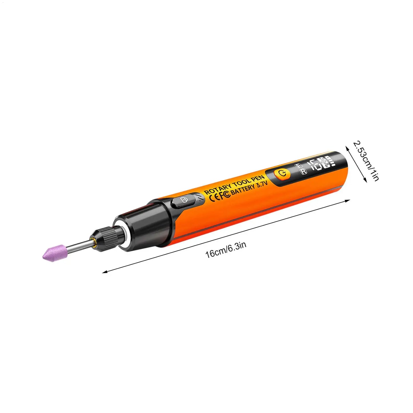 6-Speed Rechargeable Rotary Tool Kit | Engraving Pen & LED
